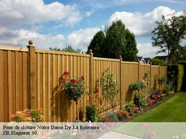 Pose de cloture notre-dame-de-la-rouviere-30570 ZR Elagueur 30